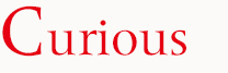 美容室「Curious[キューリアス]」 ロゴ